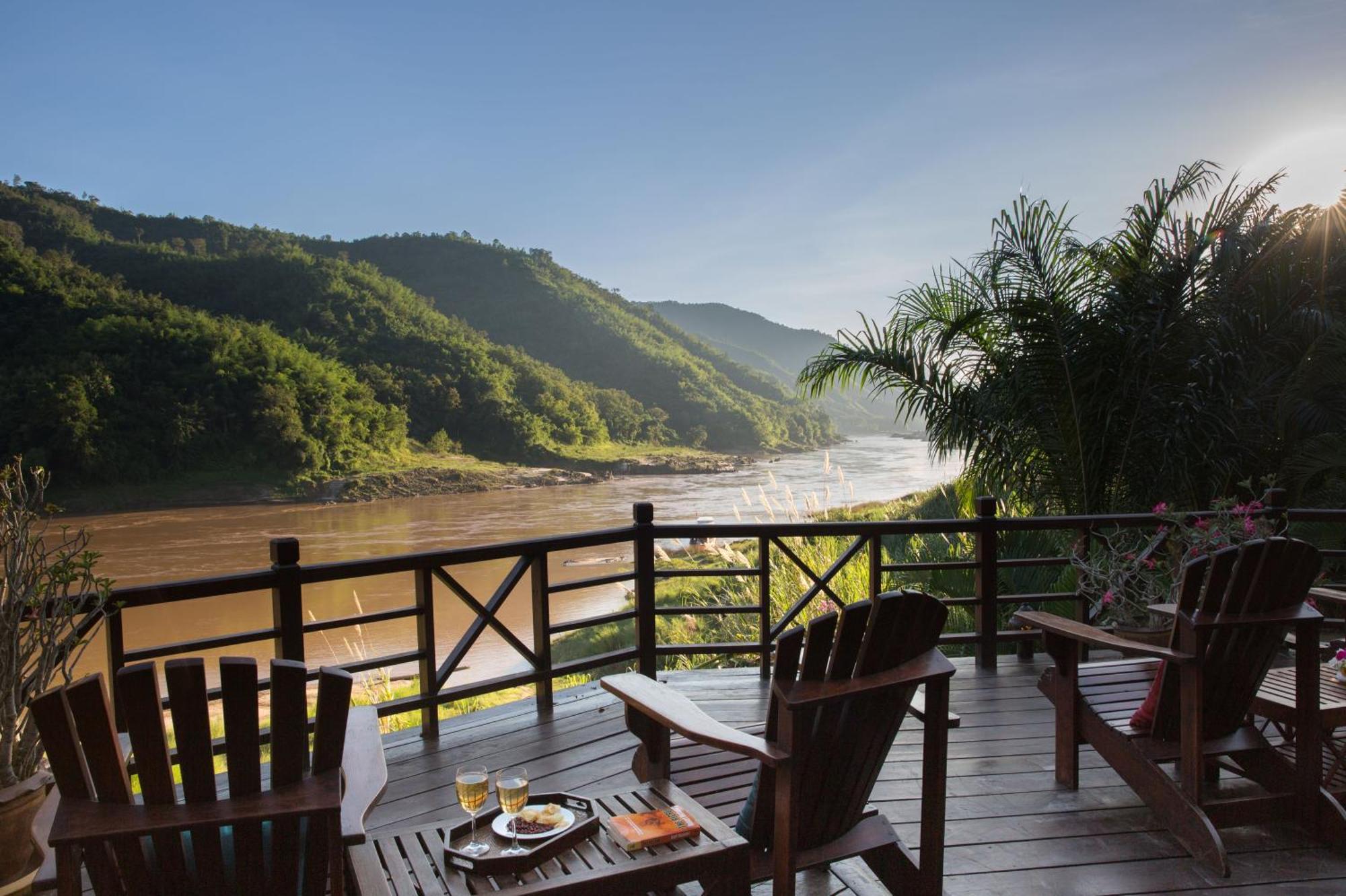 The Luang Say Lodge Muang Pakbèng Esterno foto