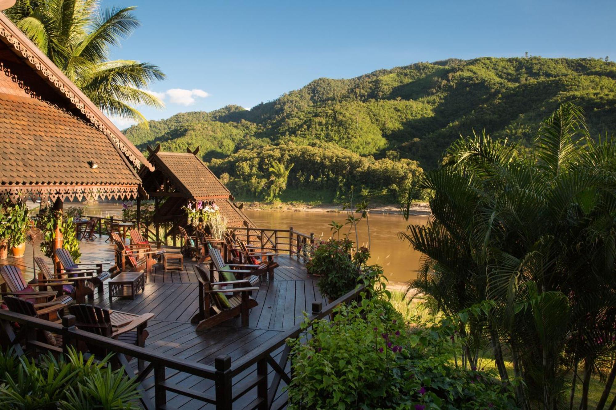 The Luang Say Lodge Muang Pakbèng Esterno foto
