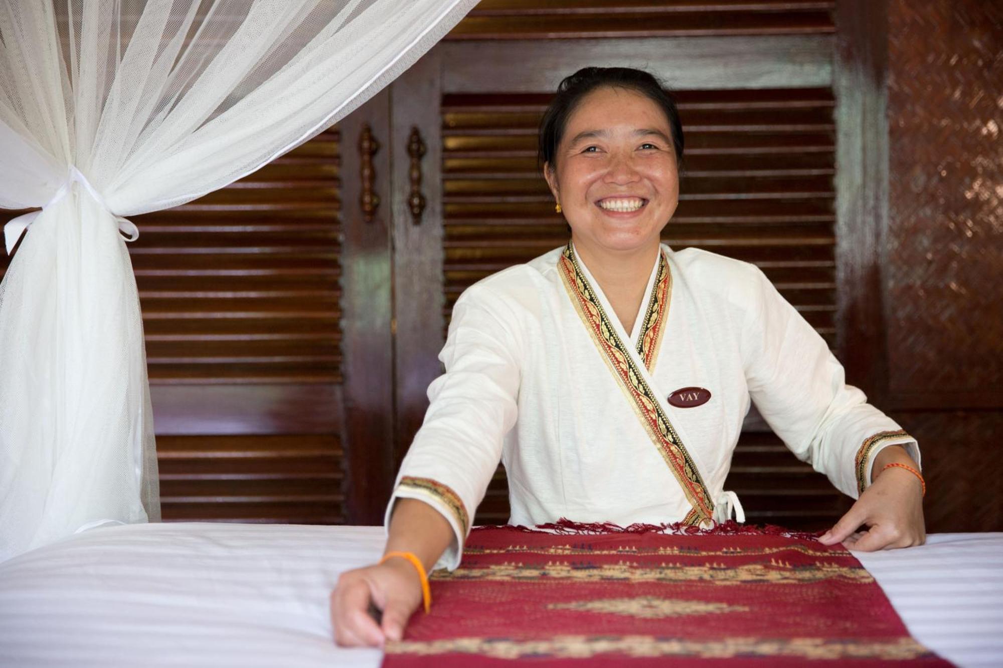 The Luang Say Lodge Muang Pakbèng Esterno foto